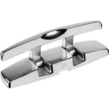 Cornamusa plegable rectangular Sea-Dog de 5" de acero inoxidable con pernos hexagonales