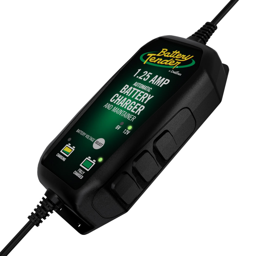 Cargador de batería seleccionable Battery Tender 6V/12V, 1.25A