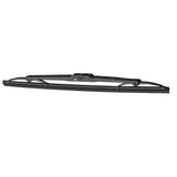Escobilla limpiaparabrisas Schmitt Marine Deluxe de acero inoxidable - 16" - Recubrimiento en polvo negro