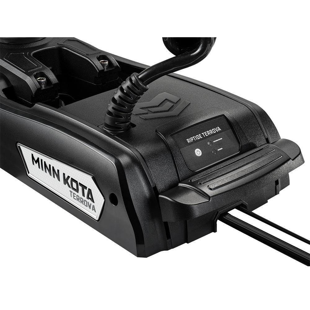 Motor de arrastre Minn Kota Riptide Terrova® QUEST™ 90/115 con control remoto inalámbrico - 24/36V - 90/115 lbs - 87" - Negro