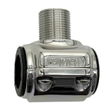 Montura para antena de acero inoxidable 316 Seaview - Rieles de 1" - 1-1/4"