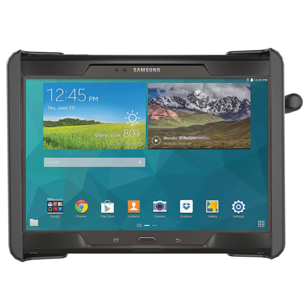 Soporte para tablet RAM Mount RAM® Tab-Lock™ para tablets de 10" con funda y más
