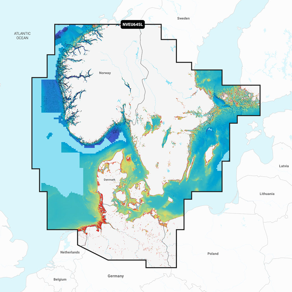 Garmin Navionics Vision+™ NVEU645L Skagerrak y Kattegat