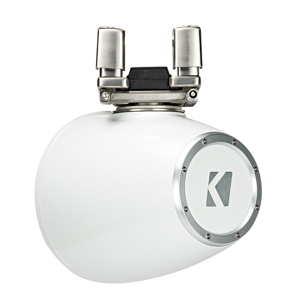 Sistema de torre de carga por bocina KICKER KMTC9 de 9" - 4 ohmios, blanco