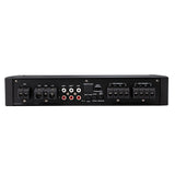 Amplificador KICKER KXMA900.5 de 4 canales, rango completo, Clase D, 4 x 125 W, con canal para subwoofer Clase D de 400 W