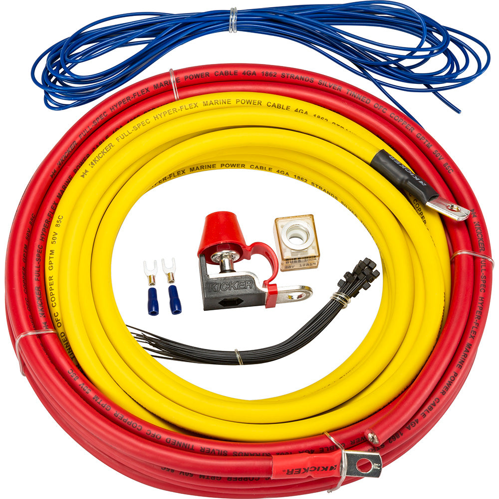 Kit de alimentación para amplificador KICKER KMPK4 de calibre 4
