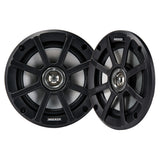 Altavoces coaxiales KICKER PSC65 de 6.5" resistentes a la intemperie para deportes motorizados - 4 ohmios, negro