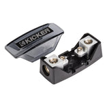 Portafusibles individual KICKER FHS AFS para cables de alimentación de 1/0-8 AWG