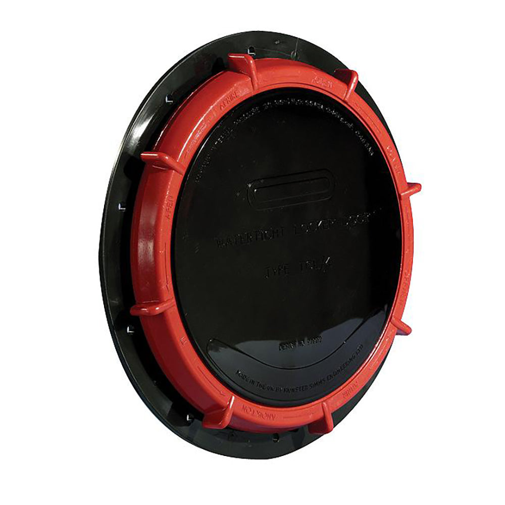 Puerta de taquilla Whale TCL4 de 9" - Negra