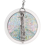 Dipsy Diver Luhr-Jensen de 3-1/4" - Plata/Plata con acabado "Bottom Crush"