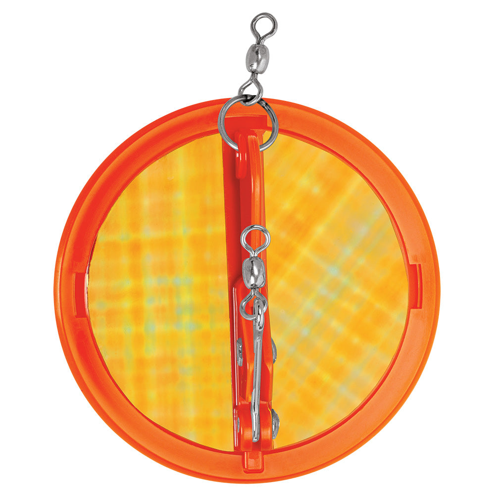 Dipsy Diver Luhr-Jensen de 3-1/4" - Fire/Silver Bottom Moon Jelly