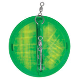 Dipsy Diver Luhr-Jensen de 4-1/8" - Verde Kelly/Parte inferior plateada Moon Jelly