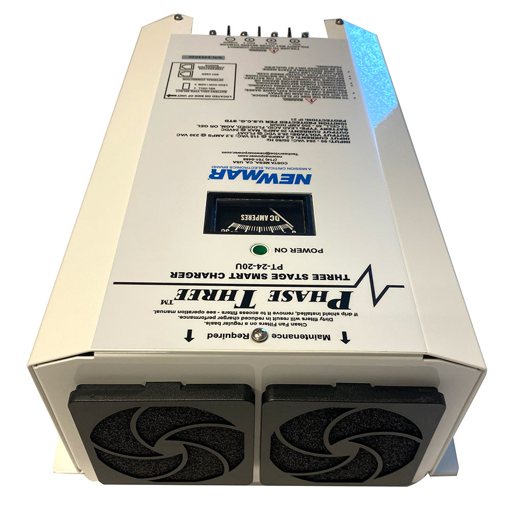 Cargador de baterías Newmar PT-24-20U