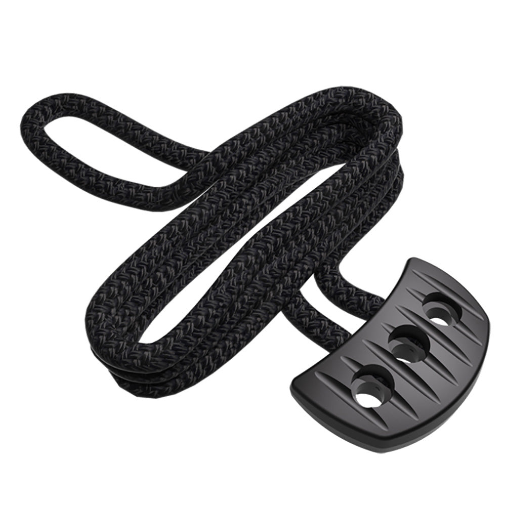 Amortiguador de tiro con cuerda - Negro