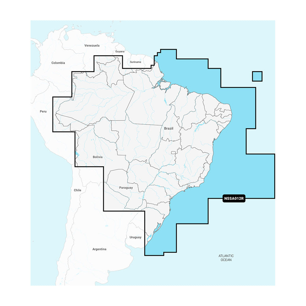Garmin Navionics+™ NSSA012R Brasil