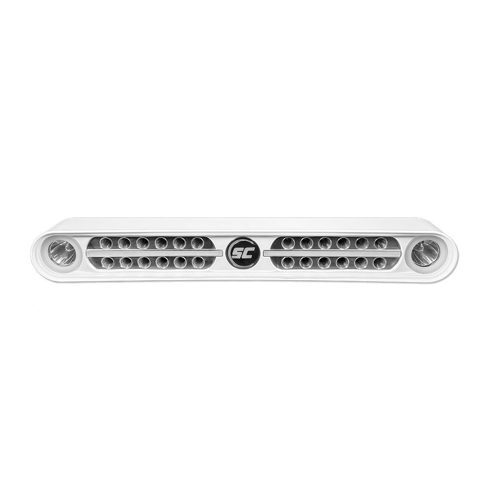 Barra de luz LED Shadow-Caster Eagle Ray - Carcasa blanca y óptica dual