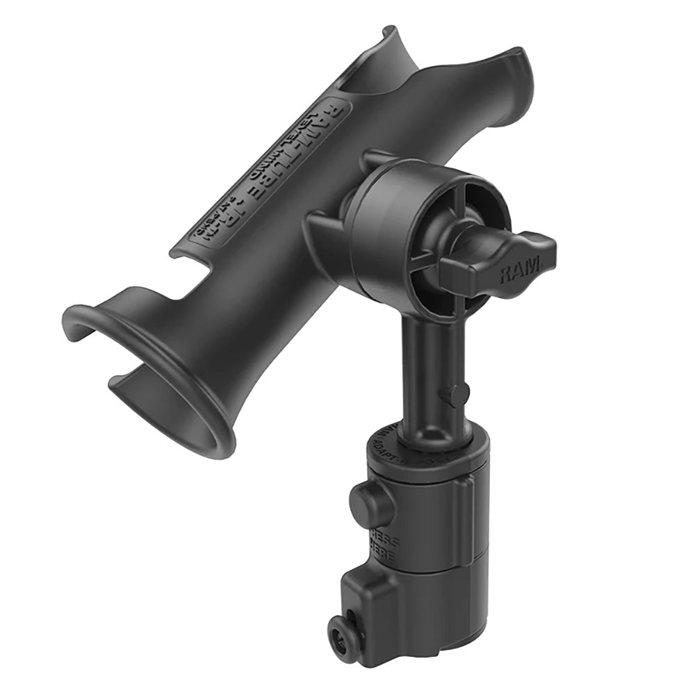 Soporte RAM® Tube Jr.™ con base de riel Universal Adapt-A-Post™ - Poste de 4"