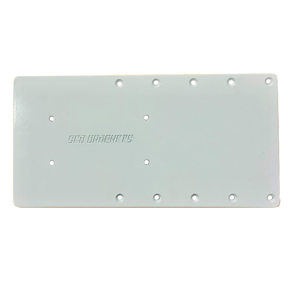 Placa de montaje recta Sea Brackets de 14" para motor de curricán Garmin Kraken