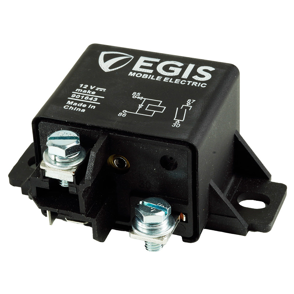 Relé Egis 12V, 75A con diodo dual