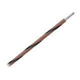 Cable Marino Rayado de Calibre 14 AWG de 1000' en Bobina - Marrón con Raya Negra