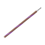 Cable marino Pacer de calibre 16 AWG a rayas, bobina de 500 pies - Marrón con raya violeta