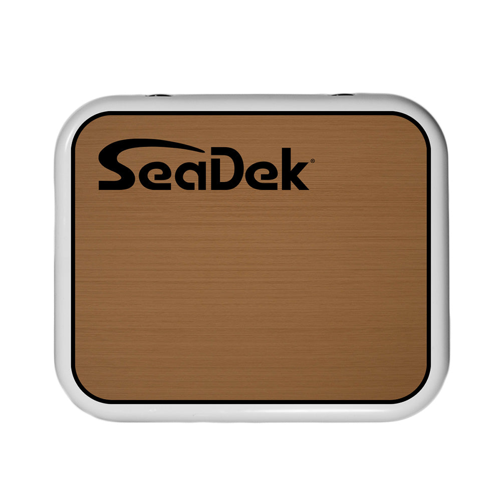 Almohadilla SeaDek de teca para nevera YETI Roadie 24 - 6mm - Moca/Negro