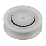 Roldana de rodamientos de bolas Delrin de 2" de Schaefer
