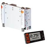 Placa de gato eléctrica con retroceso de 8" IMPULSE con Smart Control - Cerakote blanco