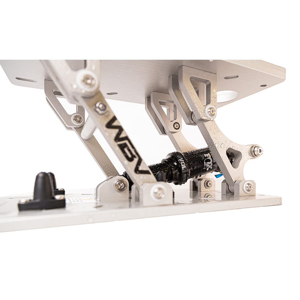 Asiento con amortiguador SHOCK-WBV - Serie P - Fox Silver V2