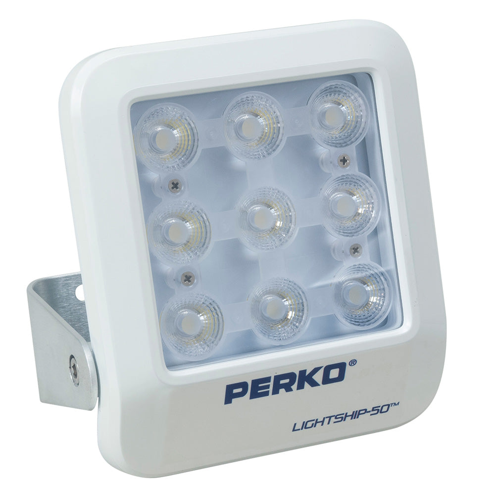 Proyector LED de alto rendimiento Perko Lightship 50 - 12/24V - Blanco