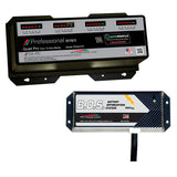 Cargador de baterías Dual Pro PS4 Auto de 4 bancos con B.O.S. de 3 bancos