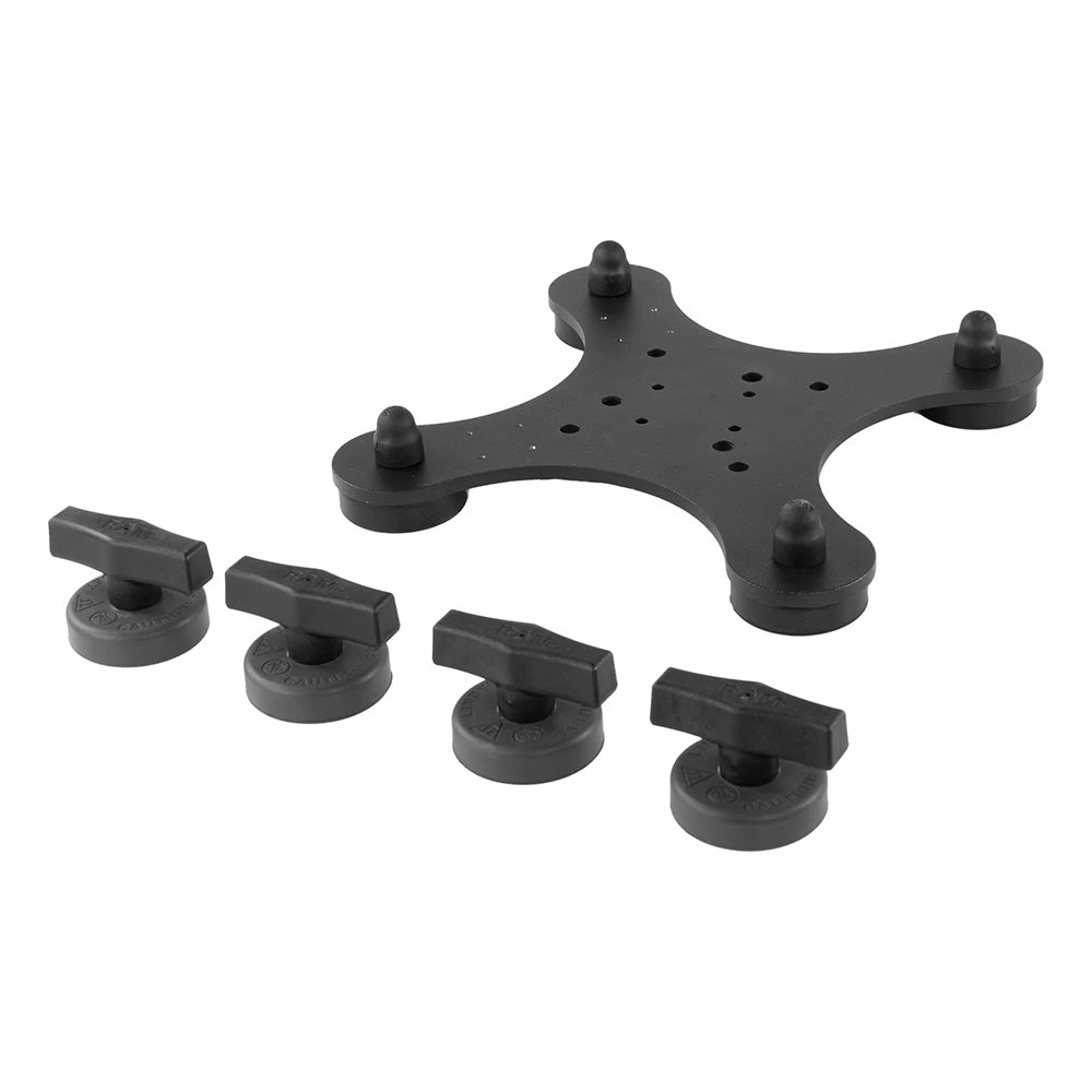 Base de montaje magnética de 4 puntos RAM® Tough-Mag™ de 48 mm de RAM Mount