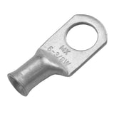 Terminal de ojo estañado Pacer 6 AWG - Perno de 3/8" - Paquete de 10