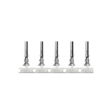 Contactos estampados y formados Pacer para cable 14-18 AWG - Estilo de cavidad de receptáculo - Paquete de 100