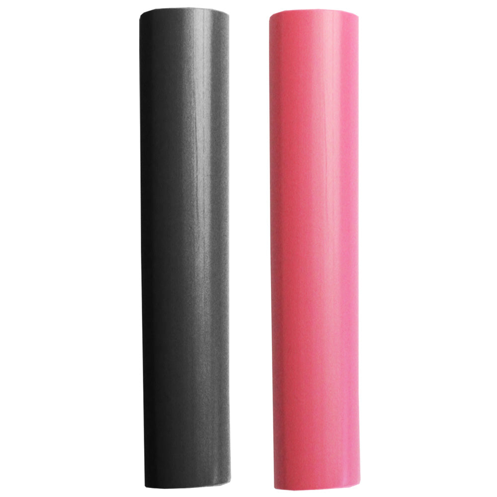 Tubos termorretráctiles Pacer para cables de batería - 1" x 3" - Negro/Rojo (Paquete combinado de 2 piezas)
