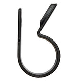 Abrazaderas en C de nailon Pacer resistentes a los rayos UV - 3/8" - Negras - Paquete de 25
