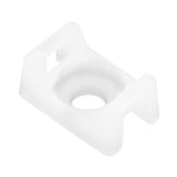 Montura Pacer para sujetacables atornillable - Método de montaje con tornillo n.º 8 - Color natural - Paquete de 100