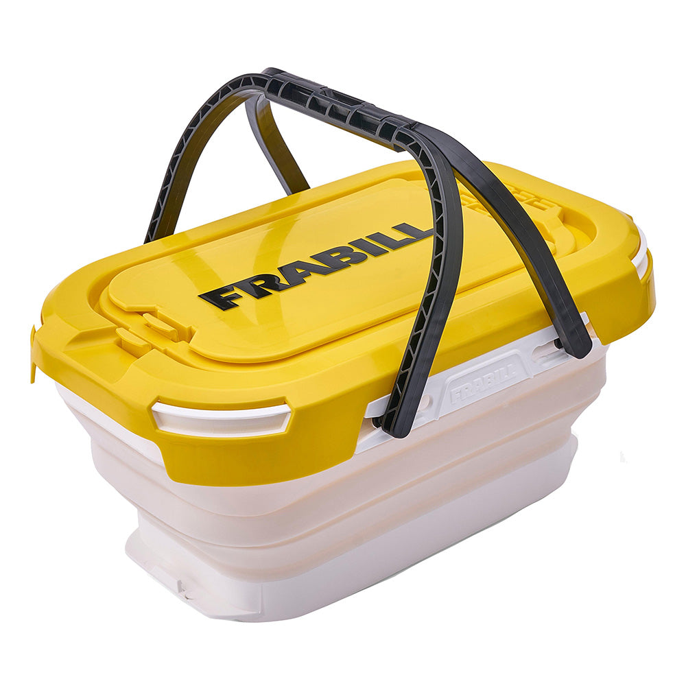 Cubo para cebo plegable Frabill sin aireador
