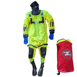 Traje de rescate en hielo First Watch RS-1008, amarillo de alta visibilidad, tamaño Jumbo (diseñado para personas de más de 6 pies de estatura)