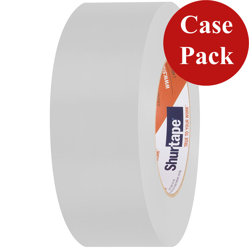 Cinta Termoencogible Marina Shurtape Resistente a Rayos UV - Rollo de 48MM x 55M - Borde Recto Blanco *Caja de 24 Rollos*
