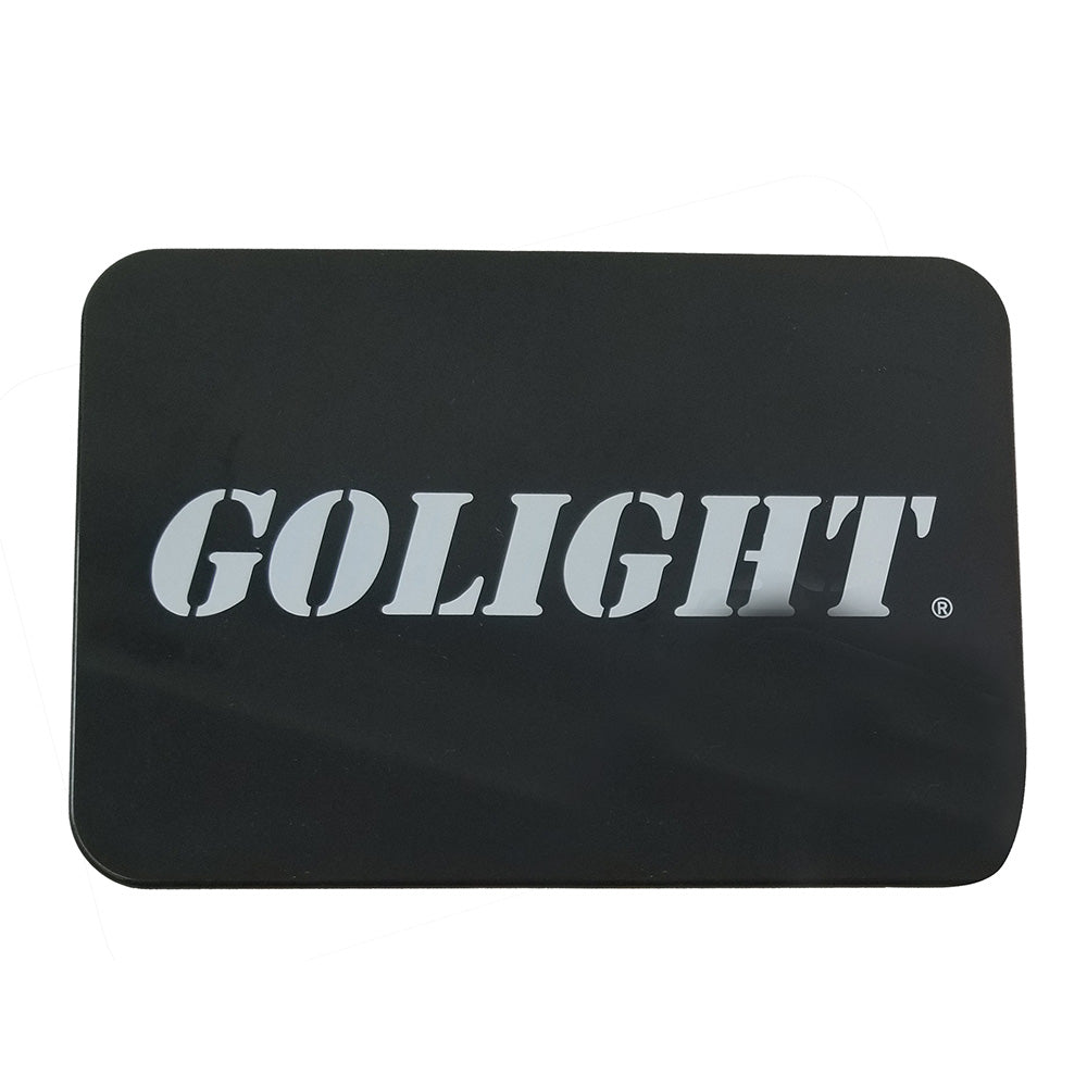 Cubierta de lente protectora a presión Golight para luces halógenas serie GT - Negro