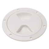Tapa de inspección de rosca Barton Marine - 6" (103 mm) - Blanco