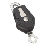 Polea de bloque con cojinete liso Barton Marine, tamaño 0, 20 mm, montaje lateral