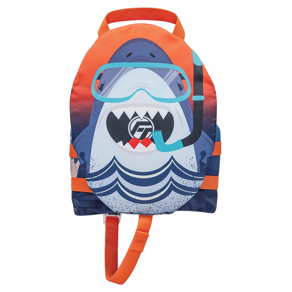Chaleco salvavidas tipo III Full Throttle Child Water Buddies - Tiburón - 30-50 lbs