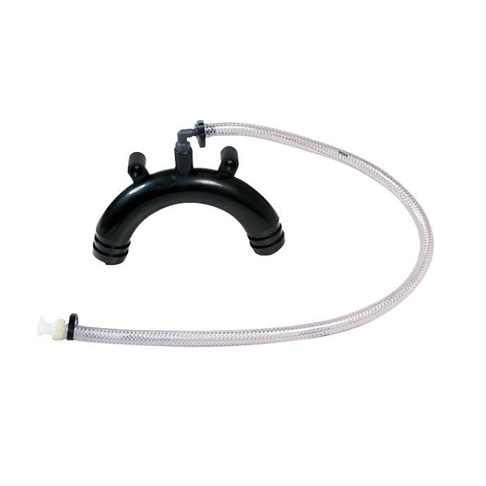 Codo de ventilación VETUS c/conector - 38mm