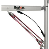 Barton Boomstrut - Negro para embarcaciones de hasta 20'