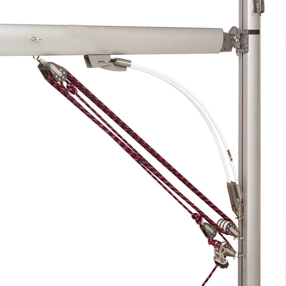 Barton Boomstrut - Plateado/Blanco p/barcos de 20-25'