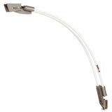 Barton Boomstrut - Plateado/Blanco p/barcos de 20-25'