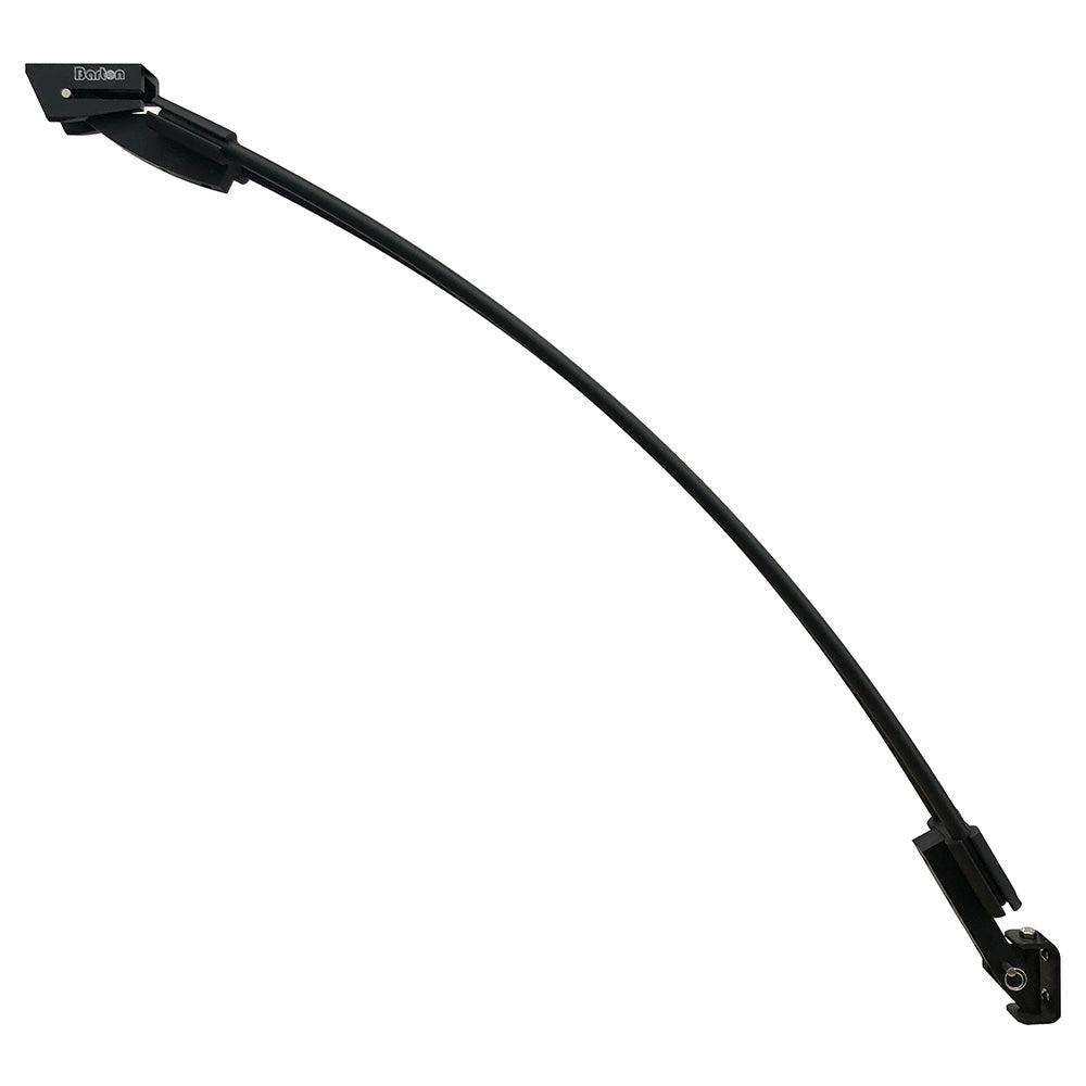 Barton Boomstrut - Negro p/embarcaciones de 25-30 pies