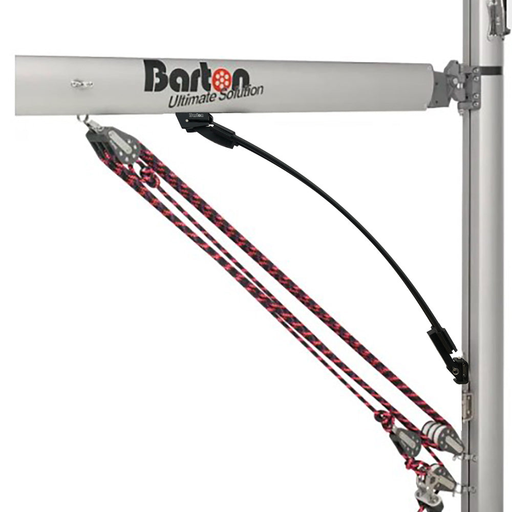 Barton Boomstrut - Negro para barcos de 30-35'